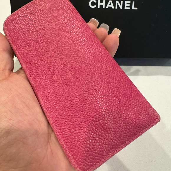 Authentic CHANEL caviar eyeglasses case - Picture 9 of 10